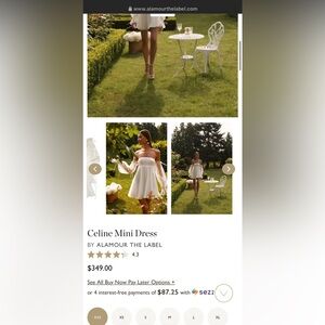 Celine mini dress.